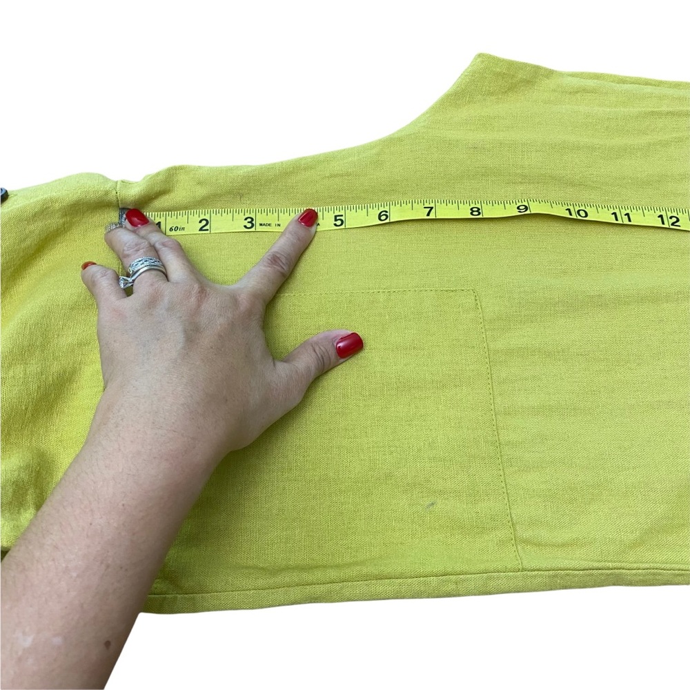 ASOS Jumpsuits Wide Leg Chic Linen Blend Summer Holiday Pockets Button Size 0 - Picture 8 of 10